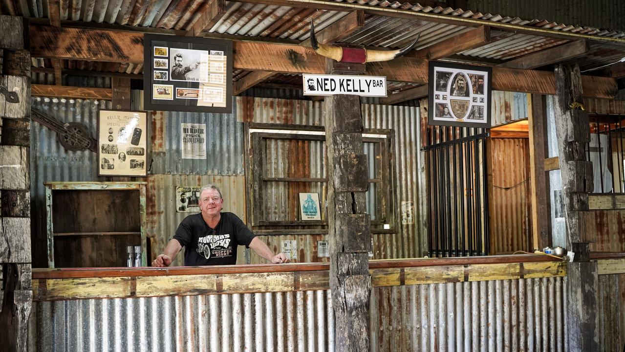 Kuttabul Hotel lessee Frank Petschauer is excited to unveil the new Ned Kelly Bar in December, 2021. Picture: Heidi Petith