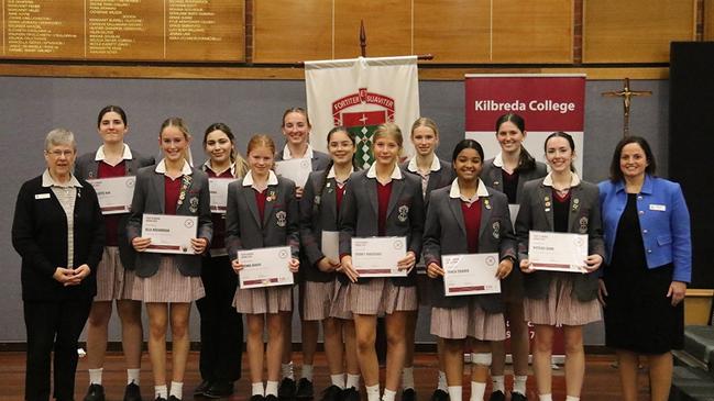 Kilbreda College Student Leadership Team 2025.