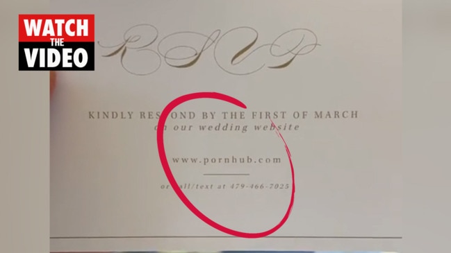 Woman reveals what not to do on wedding invites