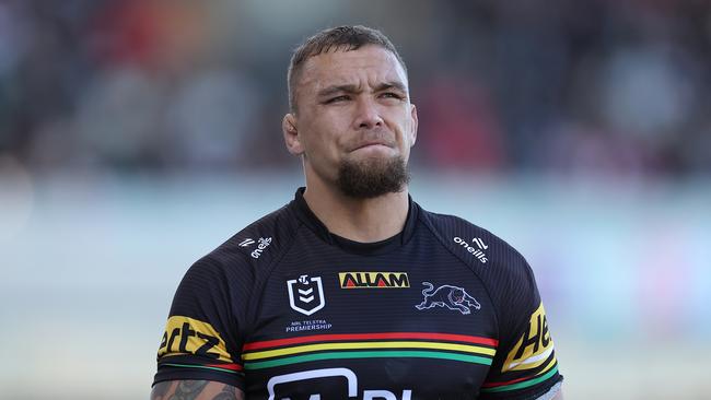 James Fisher-Harris could be back in a couple of weeks after scans cleared the Panthers star of a serious groin injury. Picture: Jeremy Ng/Getty Images