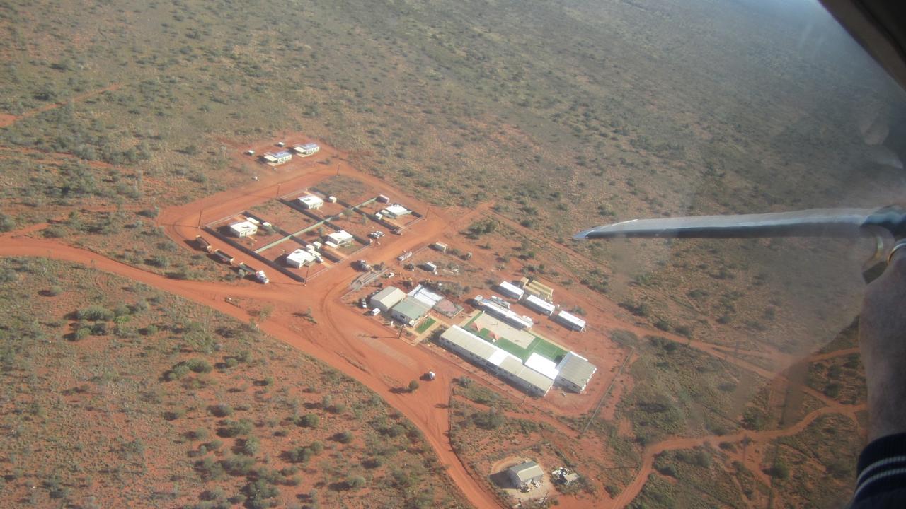 An aerial view of Arlparra.