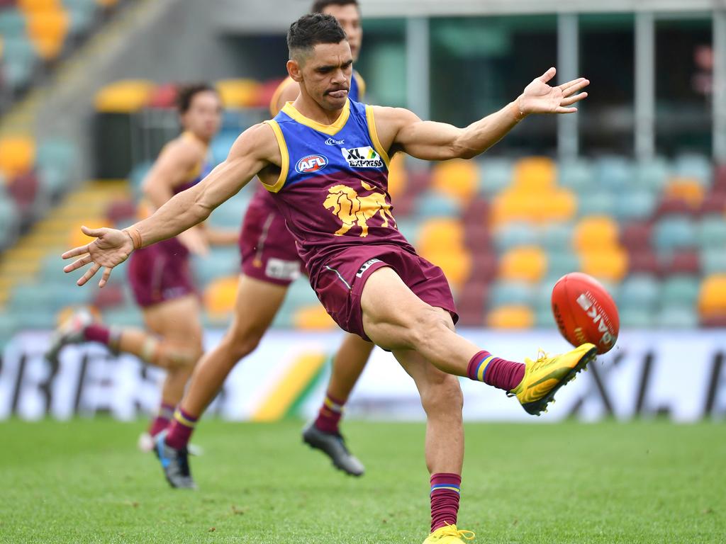 Charlie Cameron managed 14 disposals, four marks and 265 metres on Saturday.