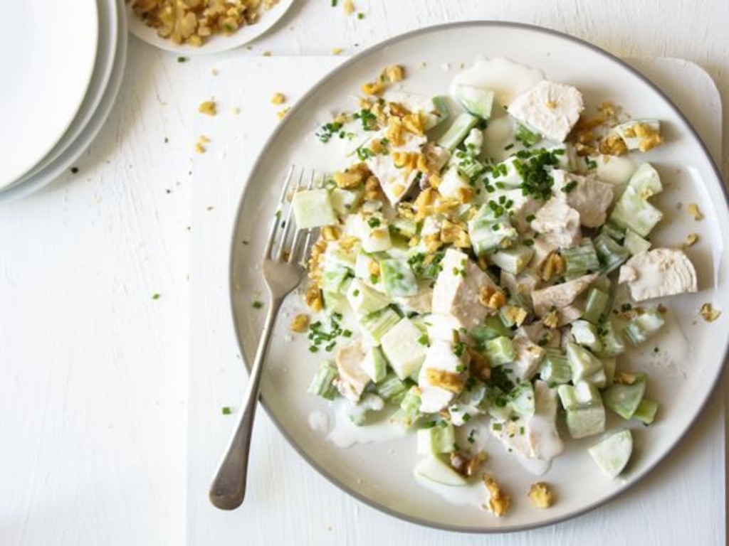 Chicken Waldorf salad. Picture: Australia's Best Recipes.