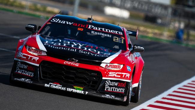 Supercars Championship leader Brodie Kostecki was quick again on Friday.