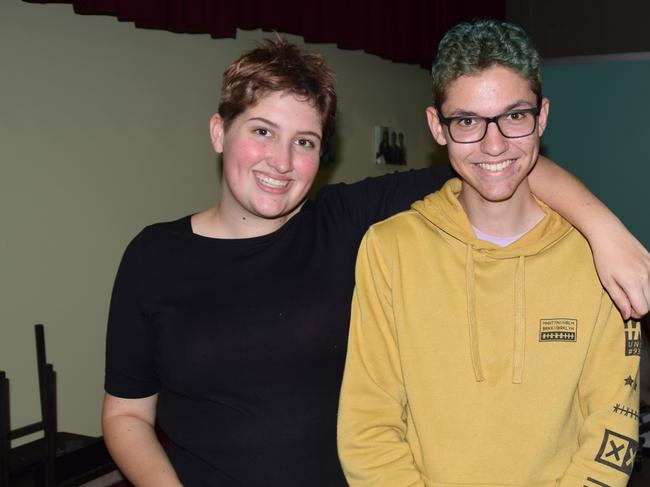 Olivia Sander and Trent May at the Topology Bootcamp at the Walter Reid Cultural Centre