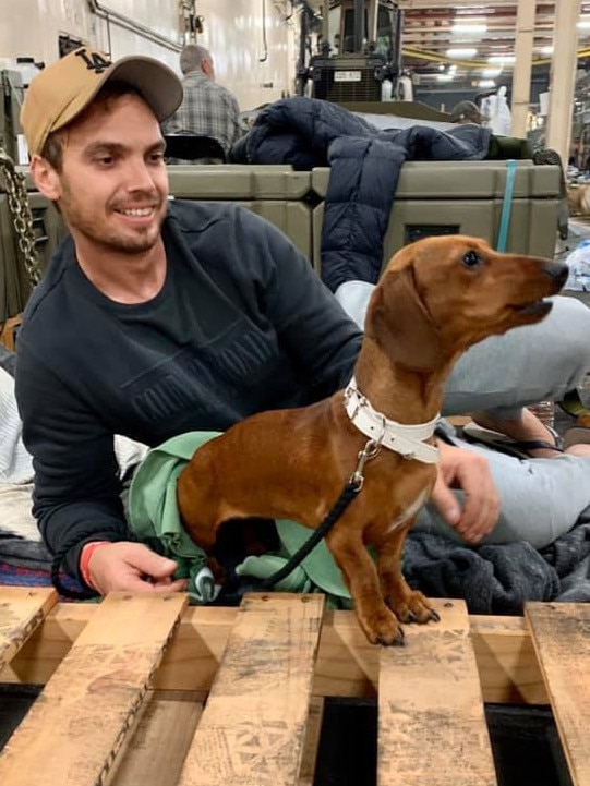 Pets and their owners were in for a doggone long journey Pictures: Kristine Daniels/Facebook