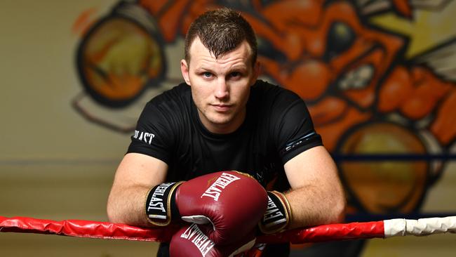 Jeff Horn will attack Mundine from the opening bell. Picture: AAP