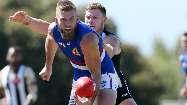 Jackson Trengove in action during the JLT Community Series. Picture: Michael Klein