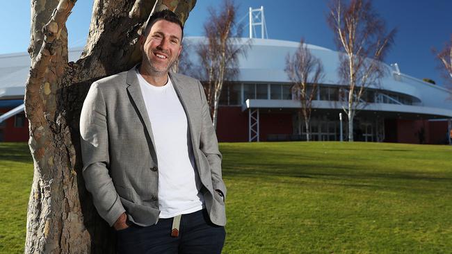 Tasmania’s NBL bid bankroller Justin Hickey. Picture: SAM ROSEWARNE