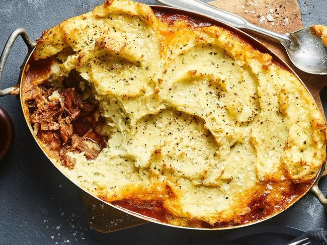 Lamb shank shepherd's pie. Picture: Supplied