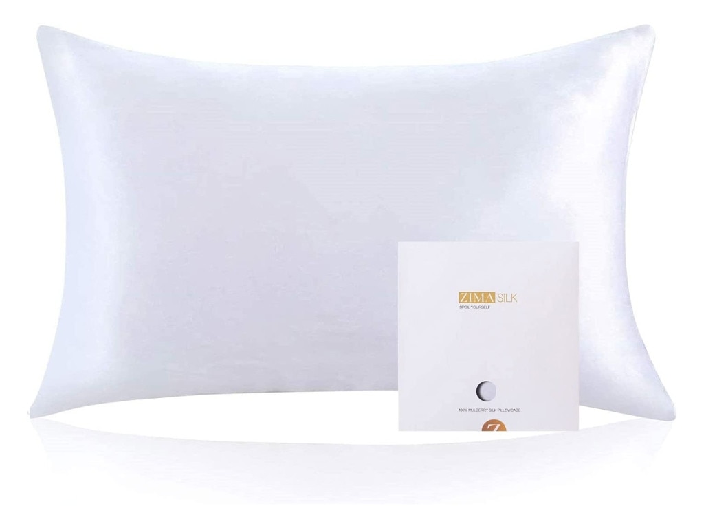 ZIMASILK 100% Mulberry Silk Pillowcase. Picture: Amazon Australia