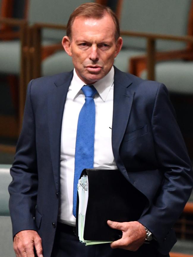 Tony Abbott has spoken of his confidence in seeing off his challengers.