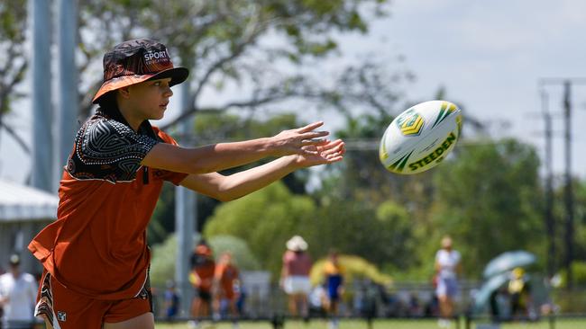 Lara Cooper at the 2023 National Combined Touch Championships in Darwin. Picture: Pema Tamang Pakhrin