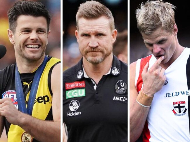 Nathan Buckley and Nick Riewoldt are some of the best players never to win a premiership.