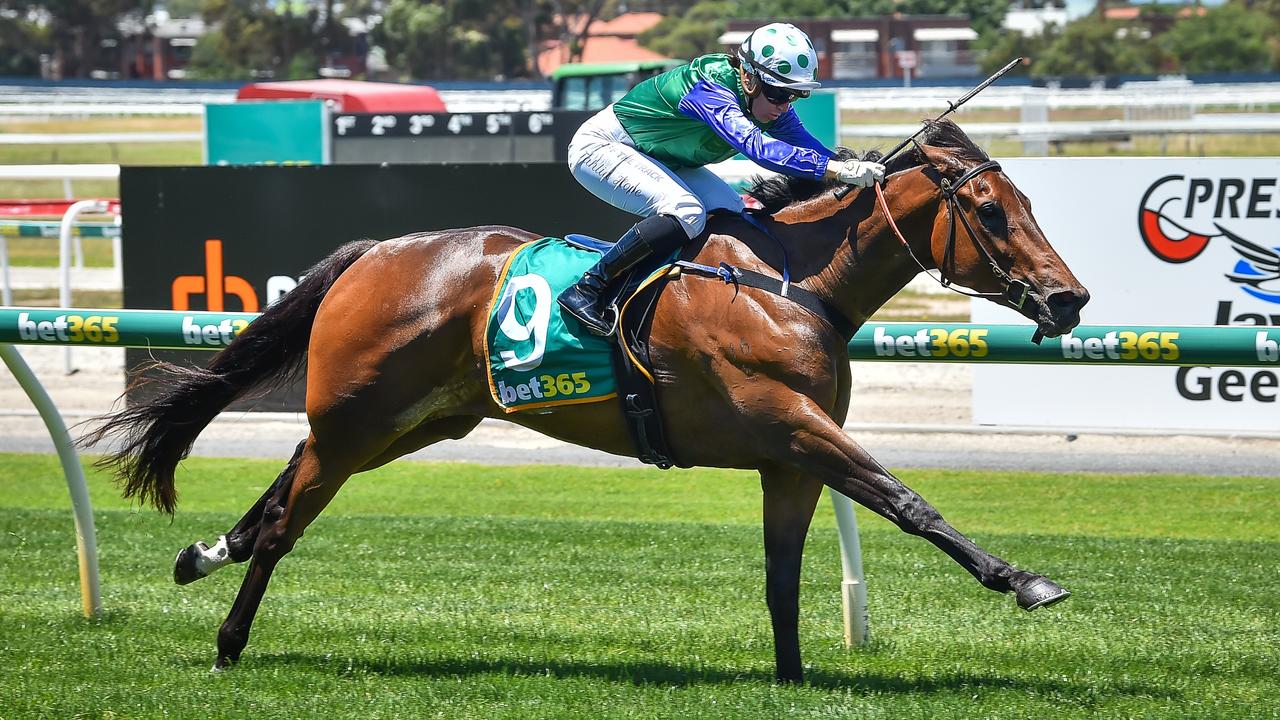 The Henry Dwyer-trained Paper Dragon will chase her second successive win at Geelon when she steps out at the venue on Thursday. Picture : Racing Photos via Getty Images.