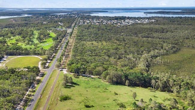 An unprecedented land sale at Tin Can Bay has fetched a whopping $4.6 million on the market. Photos: realestate.com.au.