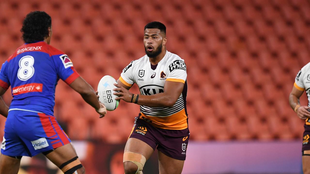 NRL 2021 RD21 Newcastle Knights v Brisbane Broncos - Payne Haas Picture NRL Images