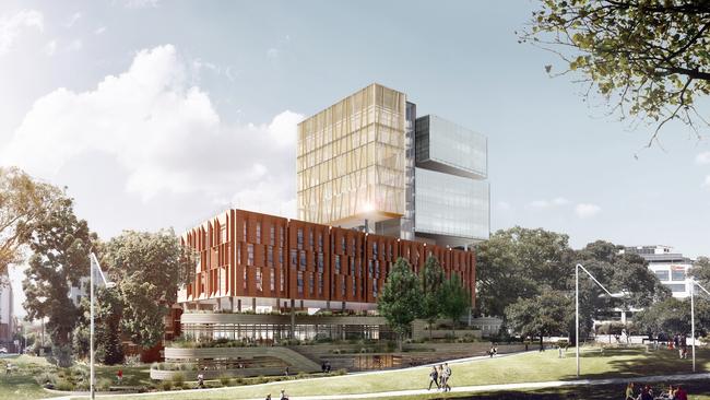 11-storey inner city high school for 1200 students to feature paddock ...