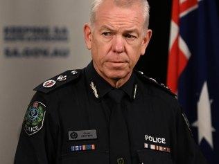 ADELAIDE, AUSTRALIA - NewsWire Photos JULY 26, 2021: Police Commissioner Grant Stevens speaking at a Covid update press conference at the State Administration Centre, Victoria Square, Adelaide.POOLPIX via NCA NewsWire. Picture: NCA NewsWire / Naomi Jellicoe