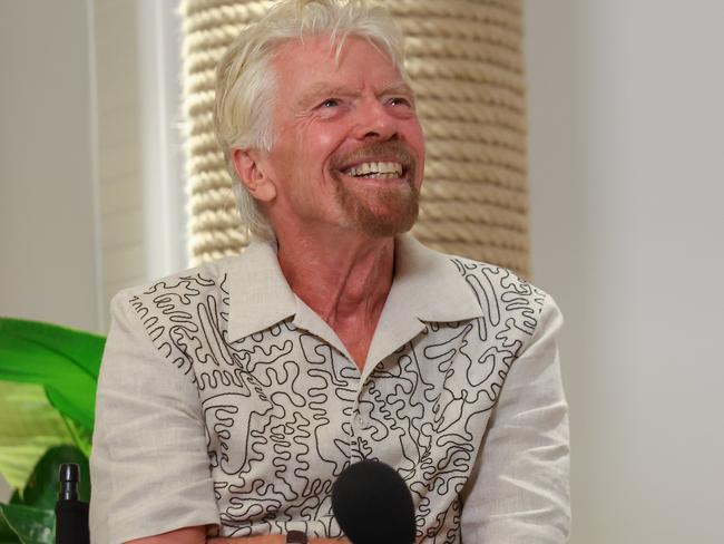 Sir Richard Branson. Picture: Brendan Beckett