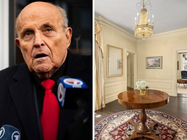 Rudy Giuliani ordered to hand over glitzy apartment after defaming election workers. Picture: Picture: Brandon Bell/Getty Images; Realtor