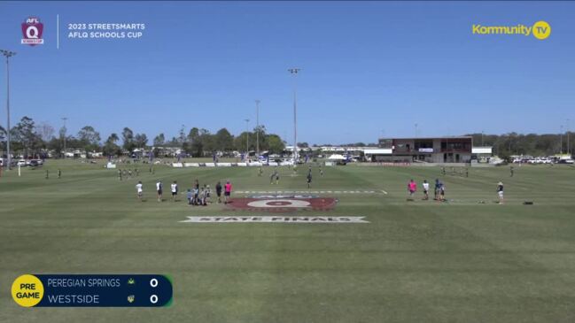 Replay: AFL Queensland Schools Cup State Finals Day 1 - Peregian Springs State School v Westside Christian College (Primary Male)