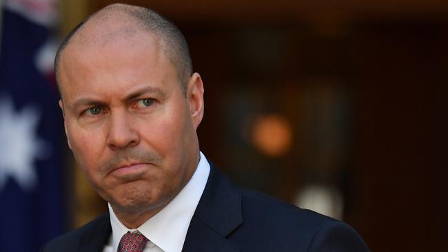 Treasurer Josh Frydenberg handed down The Morrison government's third budget, handed down on Tuesday. (Photo by Sam Mooy/Getty Images)