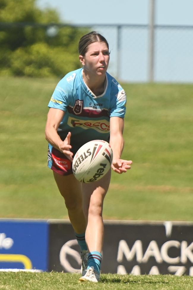 Mackay Cutters vs Central Queensland Capras Harvey Norman U17's Saturday 8 March 2025 Picture:Michaela Harlow