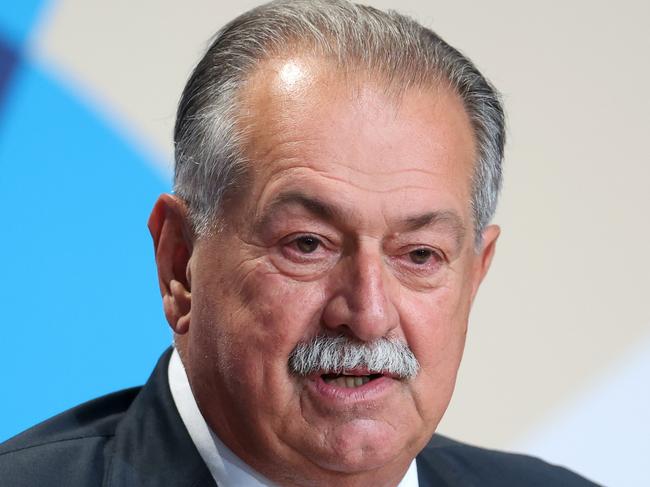 Brisbane 2032 organising committee boss Andrew Liveris in Paris. Picture: Michael Reaves/Getty Images