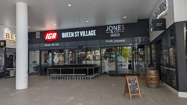 Jones &amp; Co Grocer IGA Queen St Village. Picture: Alex Treacy