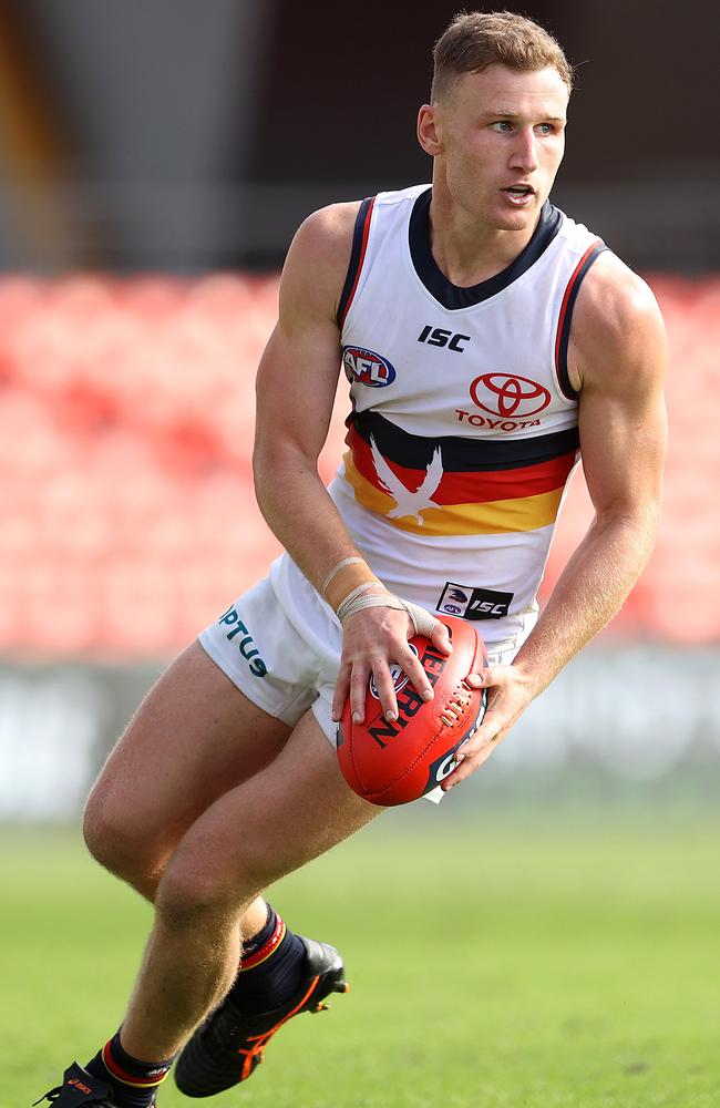 Rory Laird finished runner-up in the club champion award after a successful move into the midfield. Picture: Chris Hyde (Getty)