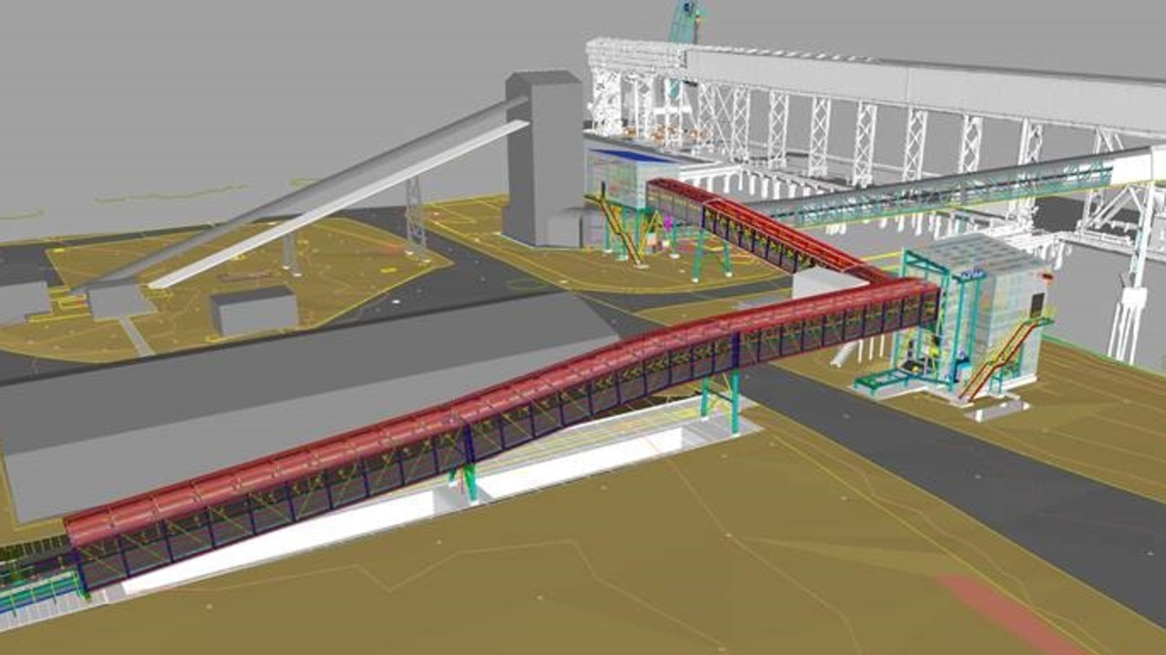 Concept design for the common user infrastructure to be built at Bundaberg Port.