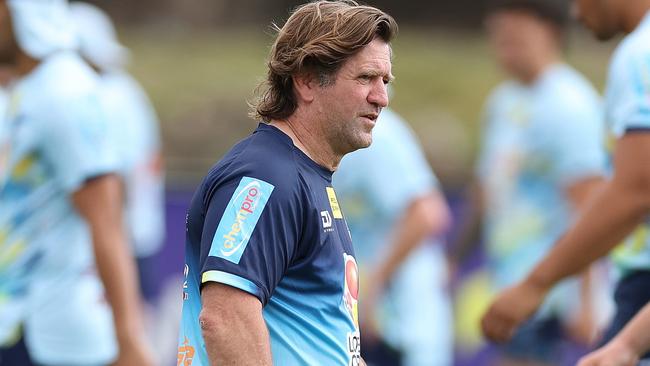 Titans coach Des Hasler has some personnel issues to deal with. Picture: Chris Hyde/Getty Images