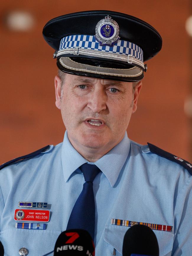 Chief Inspector John Nelson said it did not appear to be a random attack. Picture: NCA NewsWire / David Swift