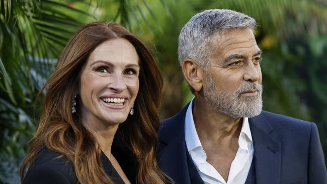 Ticket to Paradise succeeded because it starred George Clooney and Julia Roberts. Picture: John Phillips/Getty Images for Universal