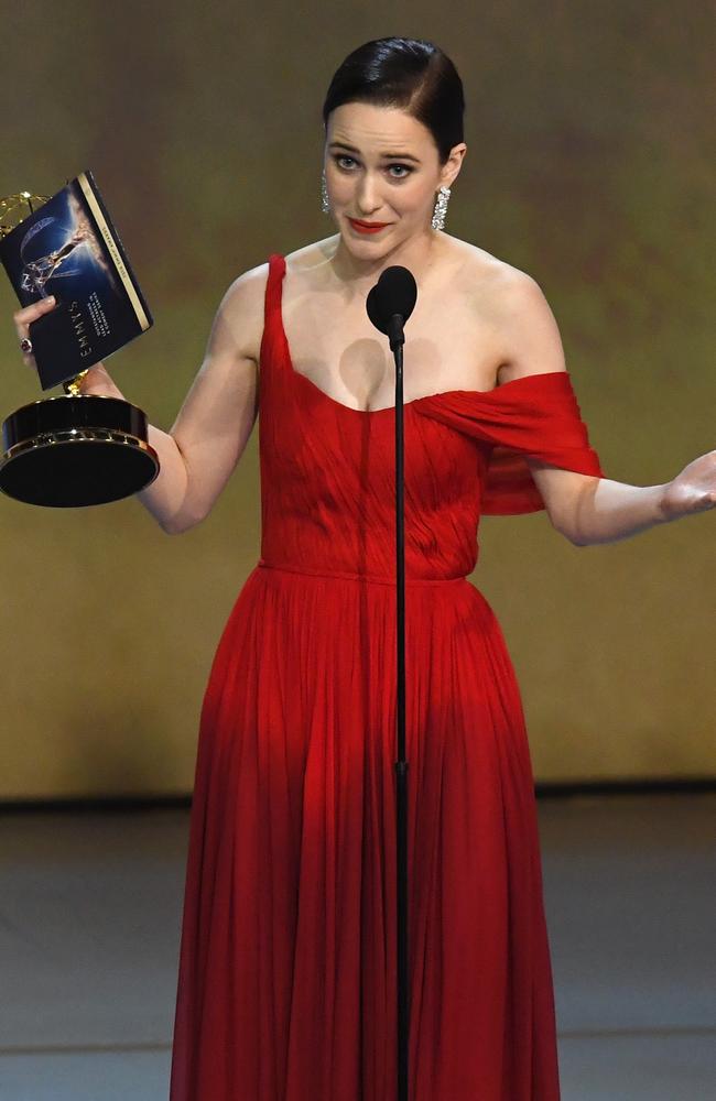 Emmy winner Rachel Brosnahan. Picture: Getty Images