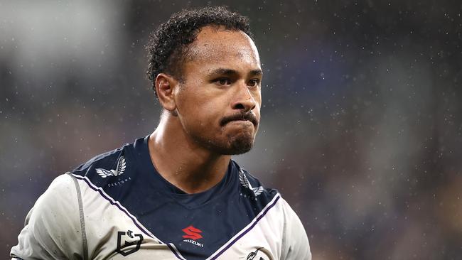 Melbourne Storm forward Felise Kaufusi revealed Craig Bellamy has a different side we don’t know about. Picture: Cameron Spencer / Getty Images