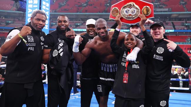 Daniel Dubois had a night to remember. Photo by Richard Pelham/Getty Images.