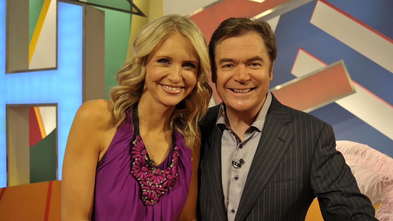 Daryl Somers with Hey Hey It's Saturday co-host Livinia Nixon. Picture: Channel 9