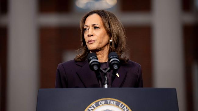 Vice President Kamala Harris failed to get the traditionally Democrat-leaning Muslim community out to vote in key urban areas. Picture: Getty