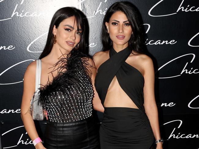 Sherry Akbari and Saeideh Baghban. Picture by Damian Shaw