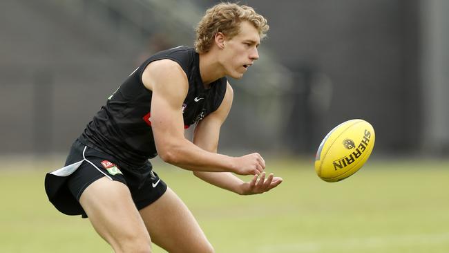 Finlay Macrae will make his AFL debut in Round 6. Picture: Darrian Traynor/Getty Images