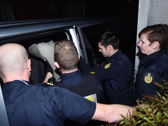 Australian Border Force officers grabbed Singh at his Lalor home. Picture:Rob Leeson