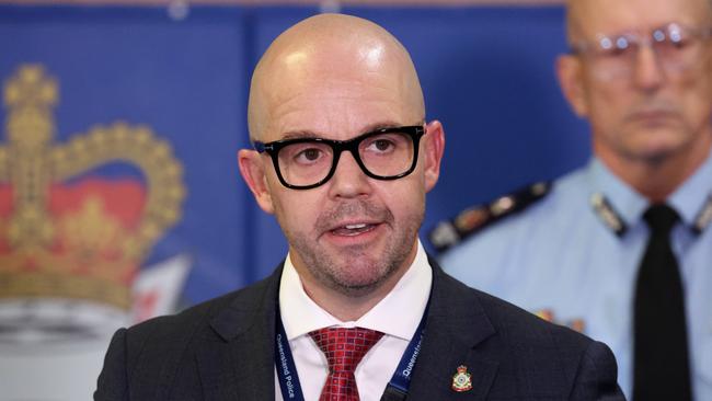 Queensland Police Union Shane Prior is in favour of additional police powers in DV incidents. Police Academy. Picture: Liam Kidston