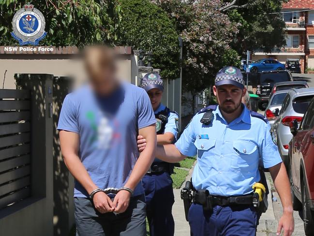 Police arrested Kyle Daniels on Tuesday. Picture: NSW Police