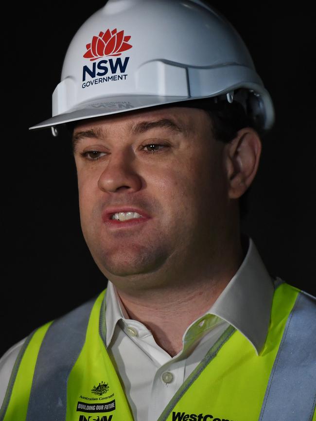 Minister for WestConnex Stuart Ayres.