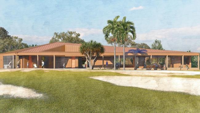 Artist's impression of the brand new Moore Park Surf Lifesaving Club waiting to be approved for development by Bundaberg council.