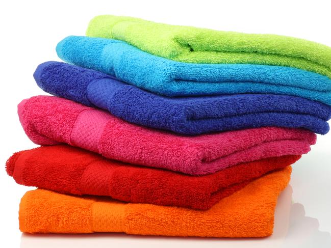 How often to wash your towels. Picture: Supplied