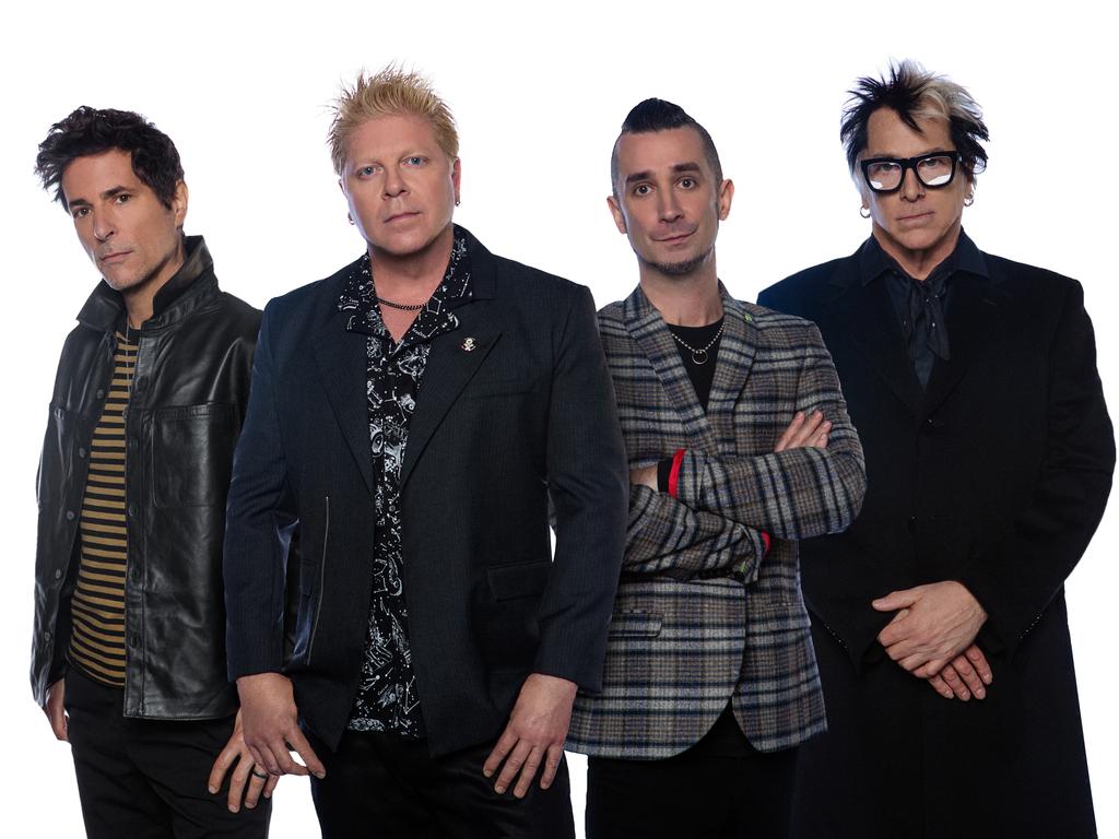 US punk rockers The Offspring are one of the headliners of this year’s Always Live program. Picture: Daveed Benito