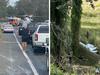 WATCH: Man in mercy dash after car plunges 10m